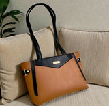Verona Contrast Tote Bag (00067-00068) | Women Bags | Large | Brand New