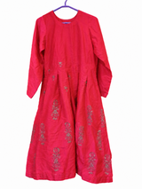 Silk 3PC Dress | Women Frocks & Maxis | Pink | Medium | Worn Once