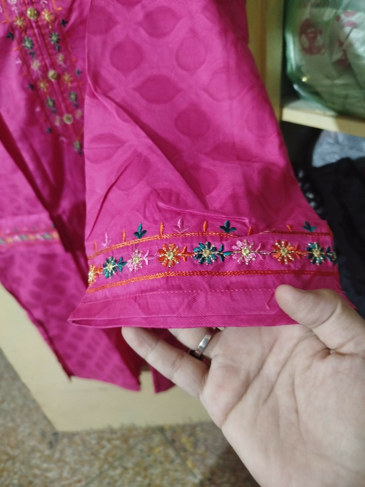 Gul Ahmed | Women Branded Kurta | Pink Kurta | XLarge | Brand New