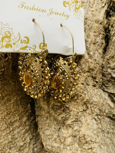 Golden Jhumkas | Women Jewellery | Small | New