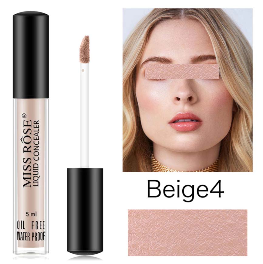 Buy Miss Rose Pack Of 2 Waterproof Moisturizing Oil Free Full Coverage Deep Whitener Liquid Foundation 30ml & Concealer in Pakistan