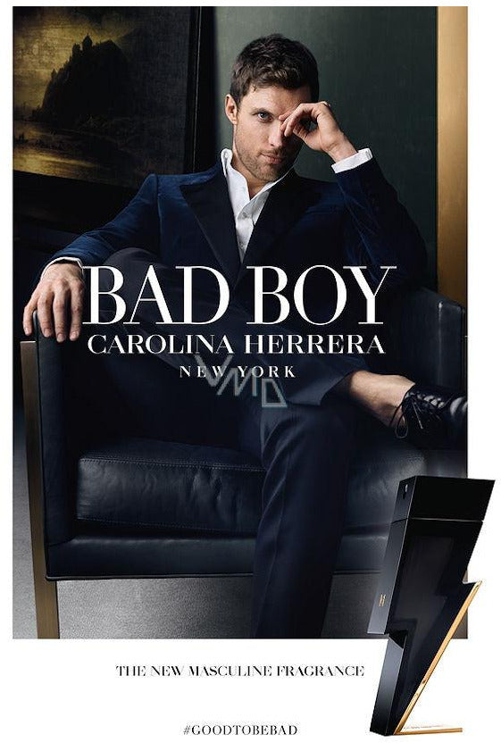 Buy Carolina Herrera Bad Boy Men EDT - 100ml in Pakistan