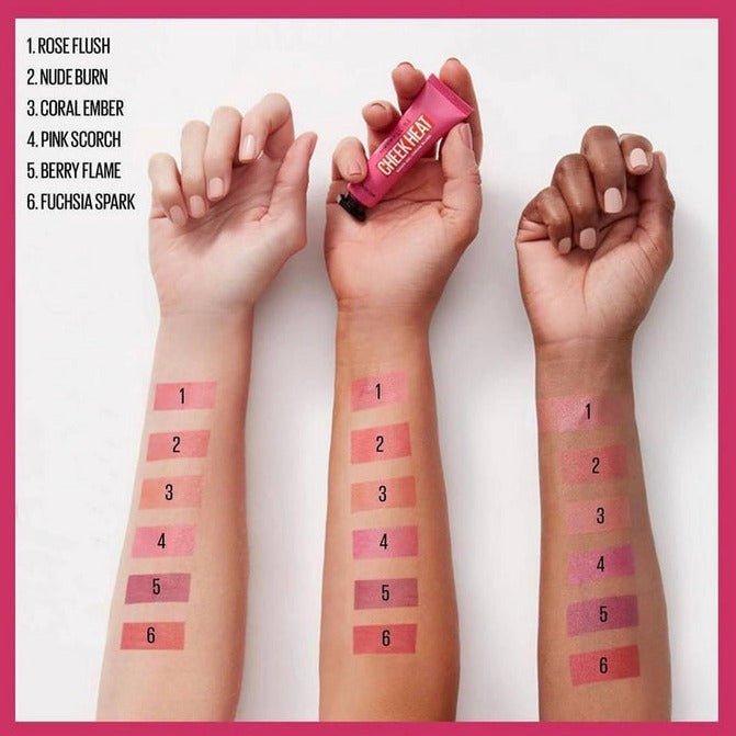 Buy Maybelline Cheek Heat Gel Cream Blush in Pakistan