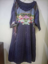 Bonanza Satrangi | Linen Shirt | Women Branded Kurta | Medium | New