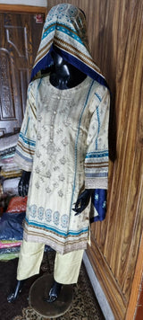 Silk Linen 3 PC Dress | Women Locally Made Formals | All Sizes | Brand New