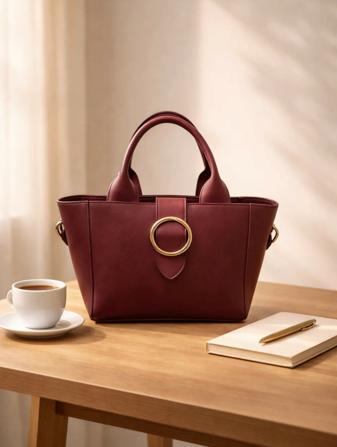 Round Lock Handbag | Women Bags | Large | Brand New