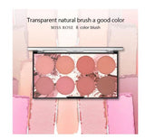 Buy Miss Rose 8 Colors Blush KIt For Women 28 - Gm in Pakistan