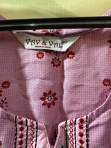 Purple Frock Style Shirt | Women Frocks & Maxis | XLarge | New