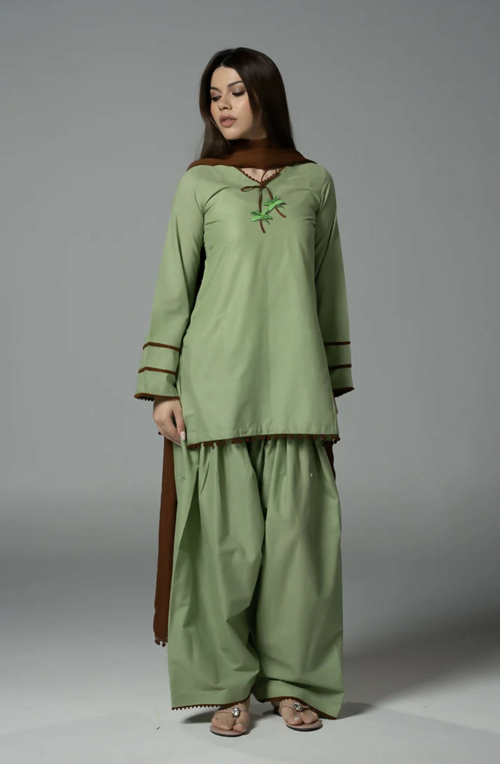 Mint Shalwar Kameez | Women Locally Made Kurta | Small | Brand New