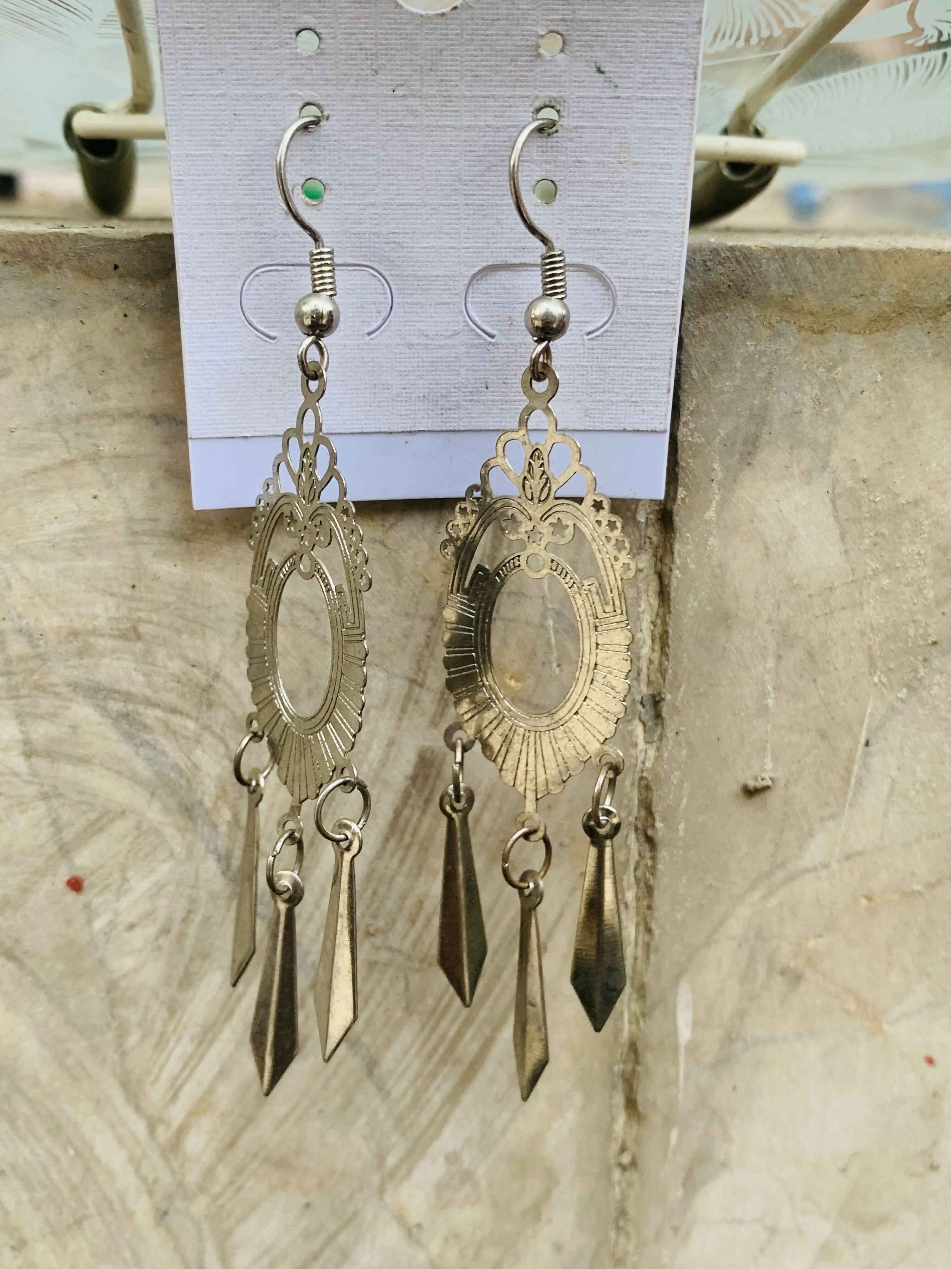 Beautiful Metal Earrings | Women Jewellery | Small | New