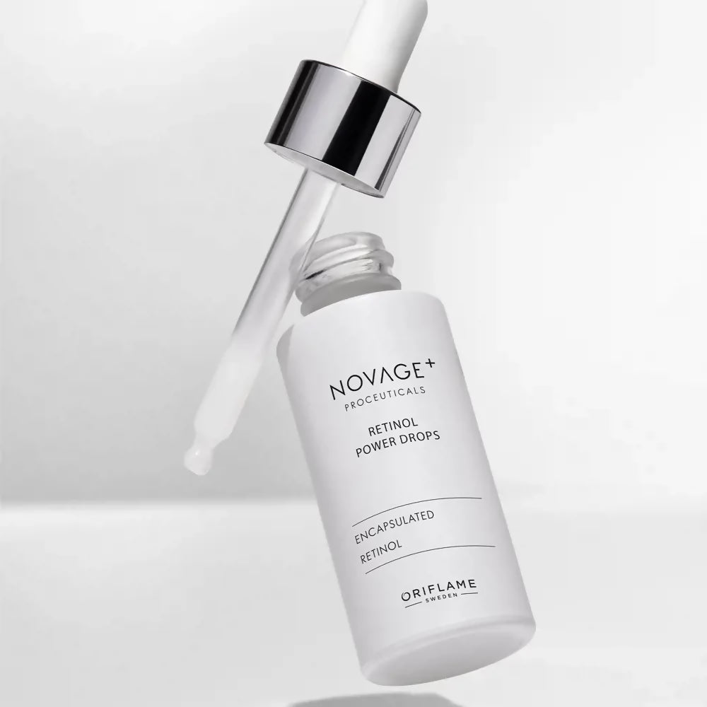 Oriflame | Novage+ Proceuticals Retinol Power Drops | Women Beauty Skincare | Face | 30 ml | Brand New