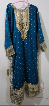 Sharara Set | Women Locally Made Formals | Medium | Worn Once