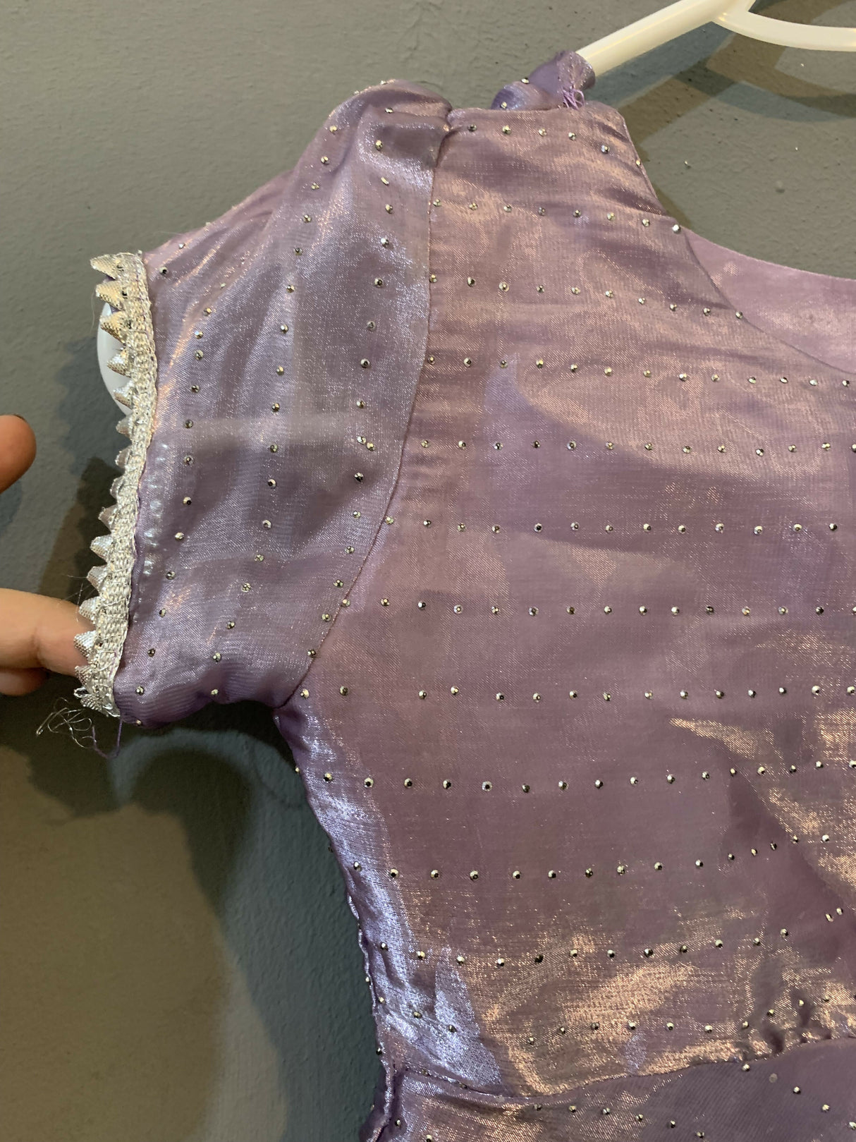 Beautiful Shimmery Girl Frock | Kids | Girls Skirts & Dresses | Medium | Purple | Worn Once