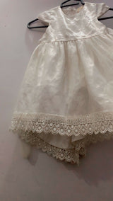 White Net Frock | Girls Skirts & Dresses | Size: 2 to 3Yrs | Preloved