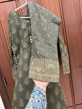 Beechtree | Women Branded Kurta | Small | Green | Preloved