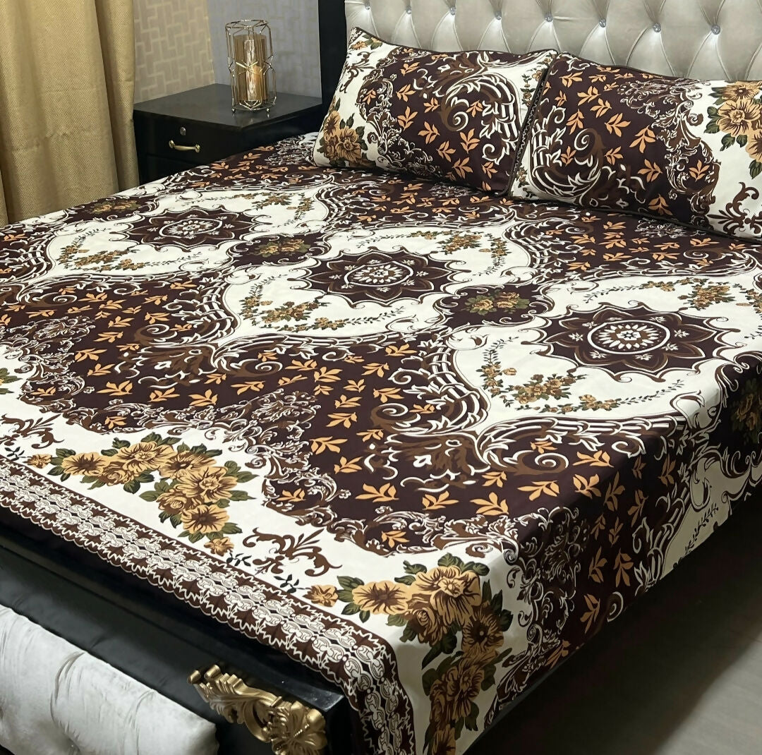 Cotton Double Bedsheets | For Your Home | Home & Decor | Size: 89/92 | Brand New