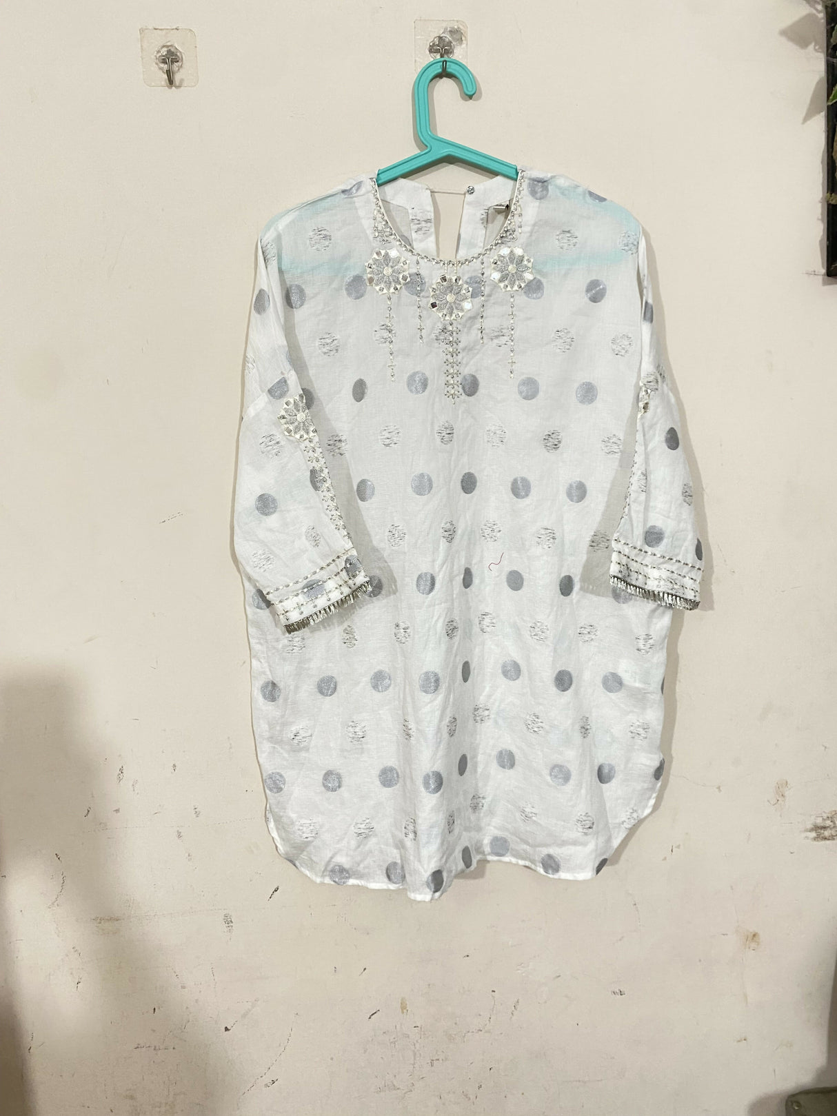 Ethnc Kurta | Women Branded Kurta | Medium | Worn Once