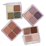 Buy Miss rose Illusory Ice Cube 4-Color Eyeshadow Palette (Z2) in Pakistan