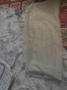 Beautiful 3 PC Suit | Women Locally Made Formals | X Large | Worn Once