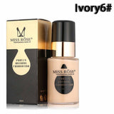 Buy Miss Rose Waterproof Moisturizing Oil Free Full Coverage Deep Whitener Liquid Foundation 30 - Ml in Pakistan