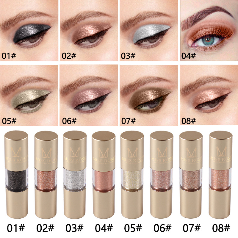 Buy Miss Rose 1 Piece Liquid Glitter & Glow Liquid Eye Shadow 5 - Gm in Pakistan