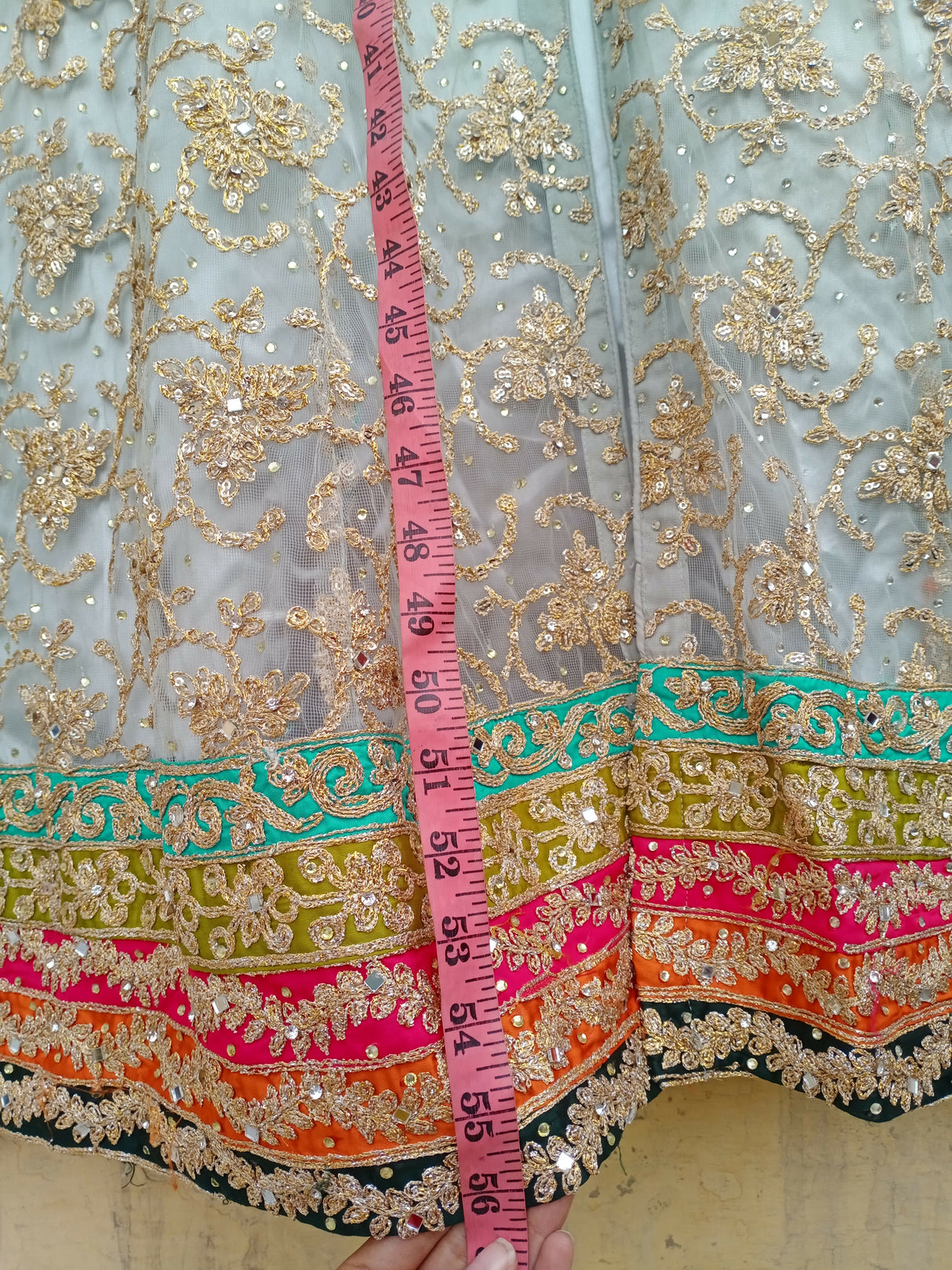 Grey and Silver Brides Maids Maxi | Women Locally Made Formals | Medium | Worn Once