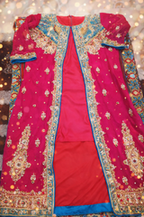 Bridal Sharara | Women Bridals | Baraat | Large | Worn Once