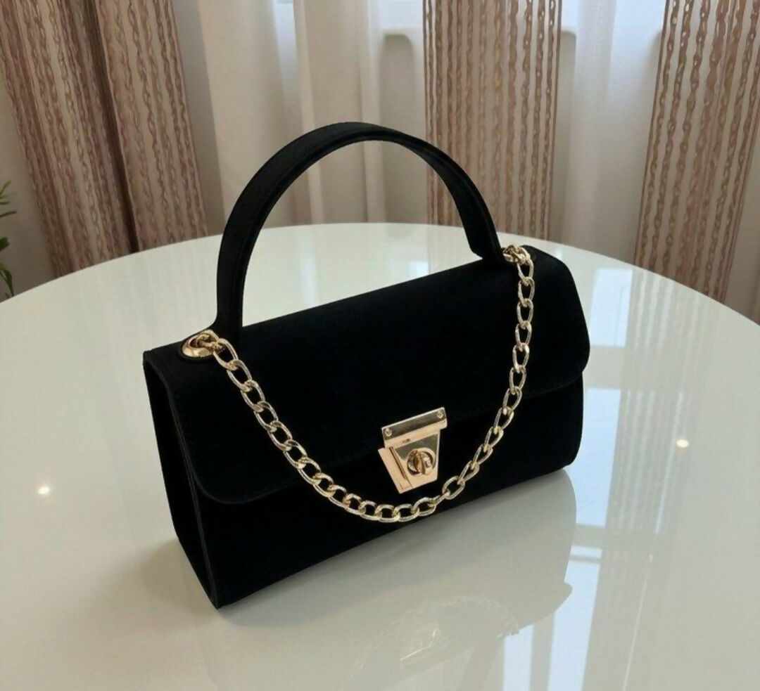 Classic Lock Ladies Handbag-(00076-00079) | Women Bags | Brand New