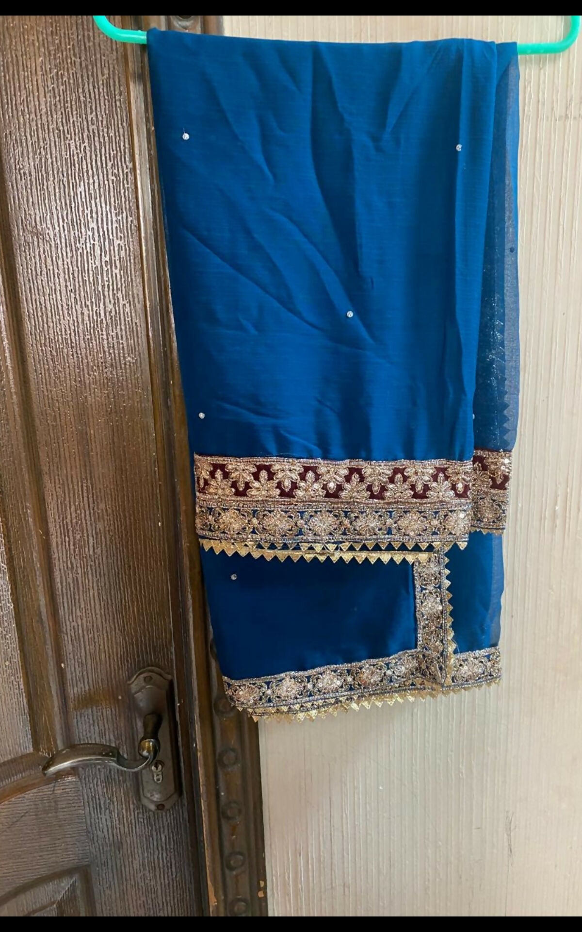 Haseen Official Three Piece Formal Fancy Dress | Women Branded Kurta | Small |Worn Once