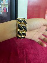 Imported from UK | Black Gold Metal Bracelet | Women Jewelry | New