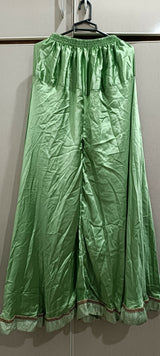 Chiffon Silk Sharara | Women Locally Made Formals | Small | Worn Once