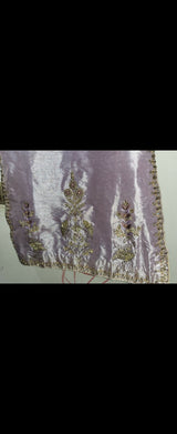 Silk 3Pcs Suit | Women Locally Made Formals | Medium | Preloved