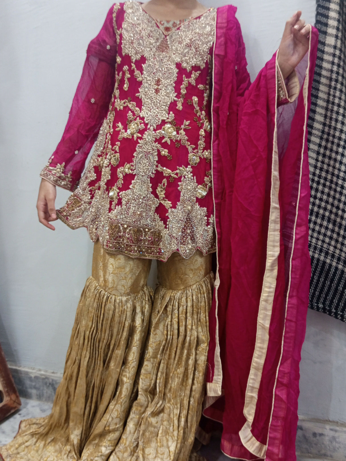 Barrat Gharara | Women Bridals | Small | Worn Once