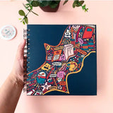 Art Blast - Dark Blue/Grey Sketchbook | For Your Home | Books | Brand New