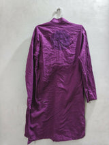 Boys Embroidered Purple Kurta | Boys Shalwar Kameez | Size:30 | Preloved