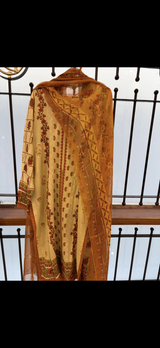 Beechtree 3 Pcs Suit | Women Branded Kurta | Medium | New