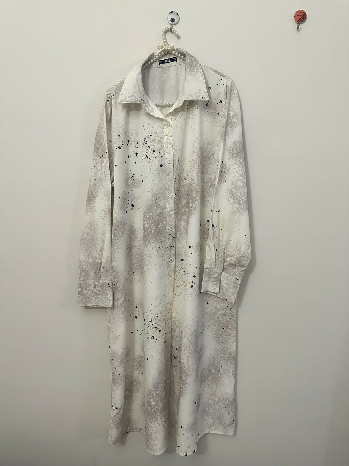 One | Coord Set | Women Branded Kurta | White | Small | Worn Once