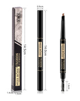 Buy Miss Rose 2 in 1 Double Head Long Lasting Waterproof Eye Brow Pencil & Brush in Pakistan