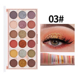 Buy Miss Rose Useful Delicate Highly Pigmented Beauty Sequins Eyeshadow Palette For Party Glitter in Pakistan