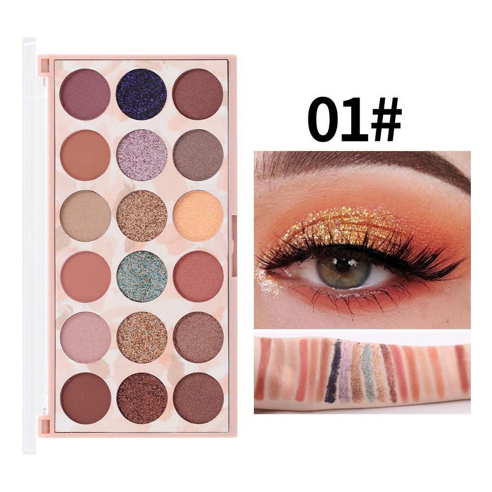Buy Miss Rose Eyeshadow Useful Delicate Highly Pigmented Beauty Sequins Makeup For Party Glitter in Pakistan