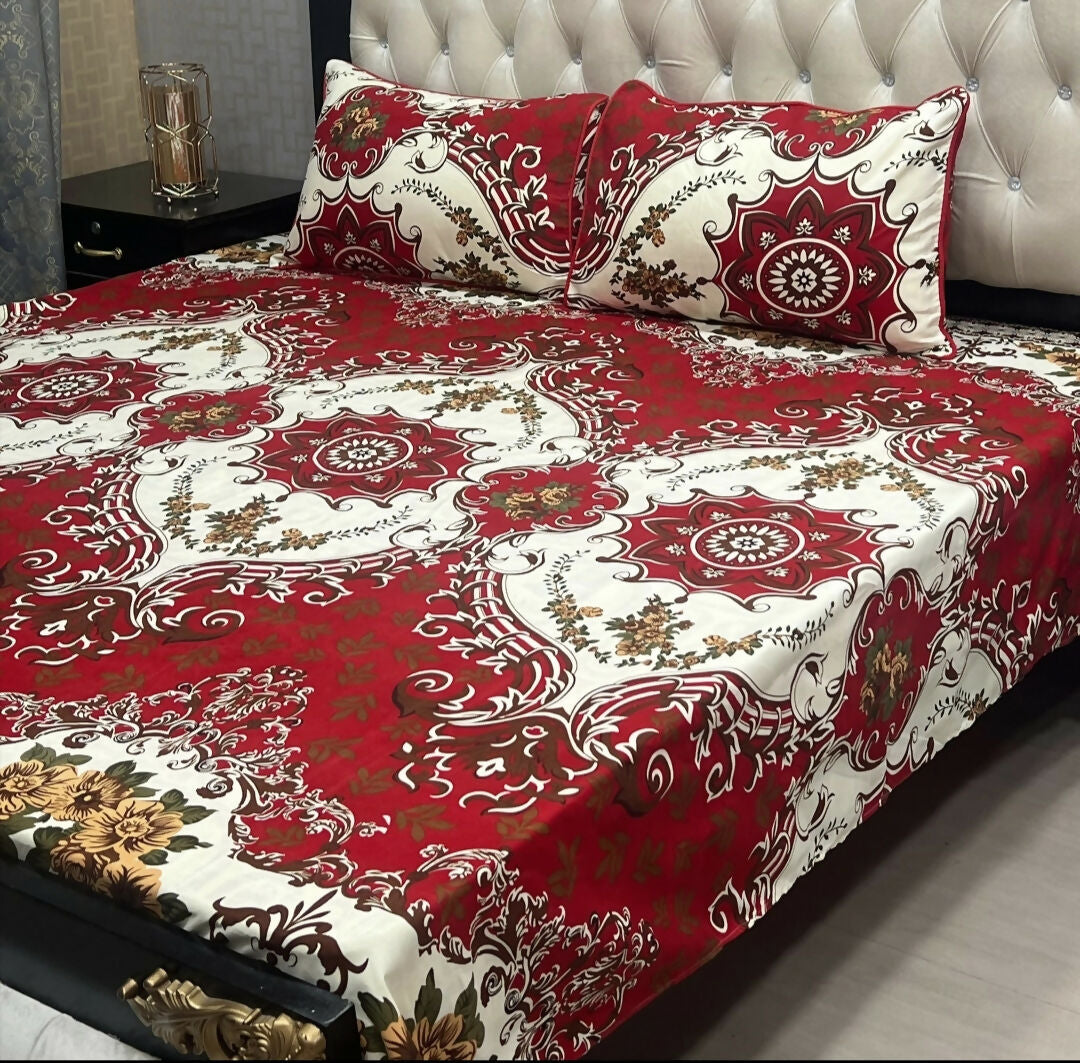 Cotton Double Bedsheets | For Your Home | Home & Decor | Size: 89/92 | Brand New