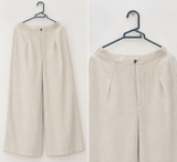 Baggy Pants | Women Bottoms & Pants | Size: 36 | Beige | Preloved
