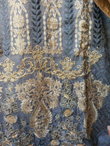 Grey 3PC Stitched Suit | Women Locally Made Formals | Medium | Preloved