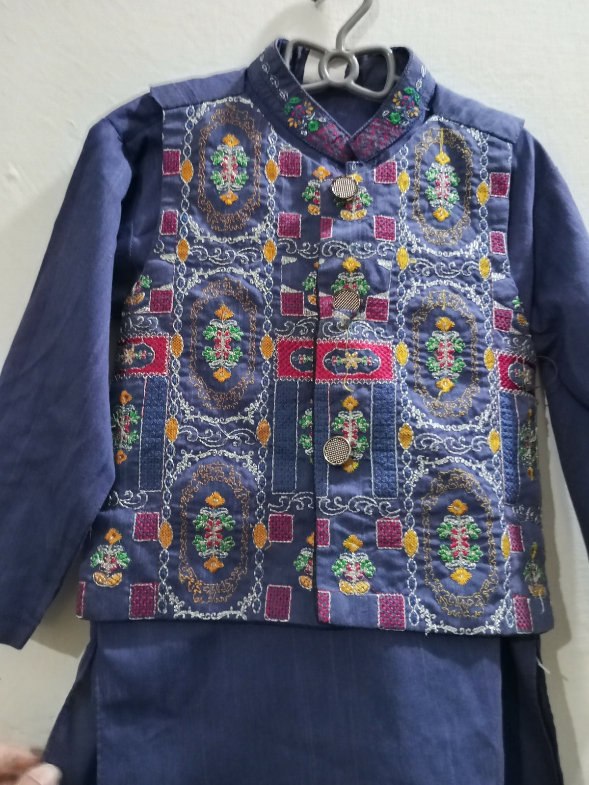 Embroidered Shalwar Kameez | Kids | Boys Shalwar Kameez | Size: 18 | Worn Once