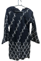 3 Pcs Embroidered Suit | Women Locally Made Kurta | Medium | Preloved