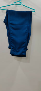 Royal Blue Embroidered Dress | Women Locally Made Formals | Medium | Worn Once
