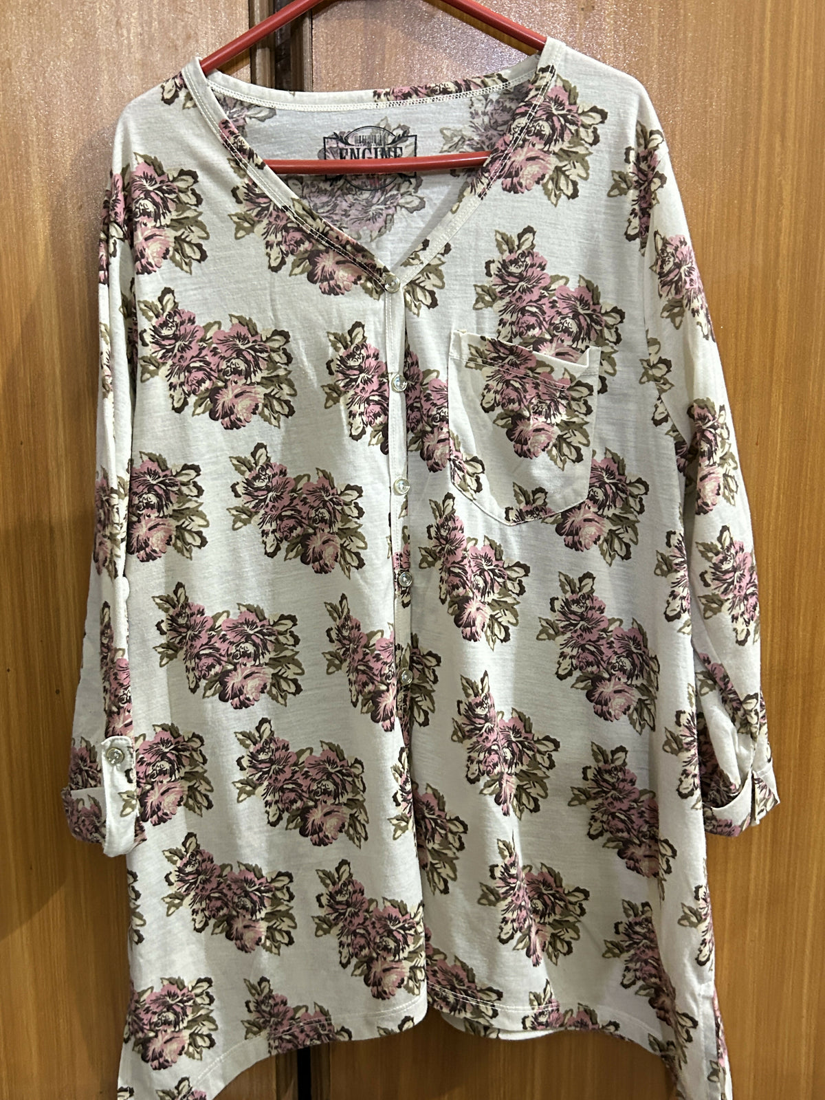 Floral Top | Women Tops & Shirts | Large | Preloved