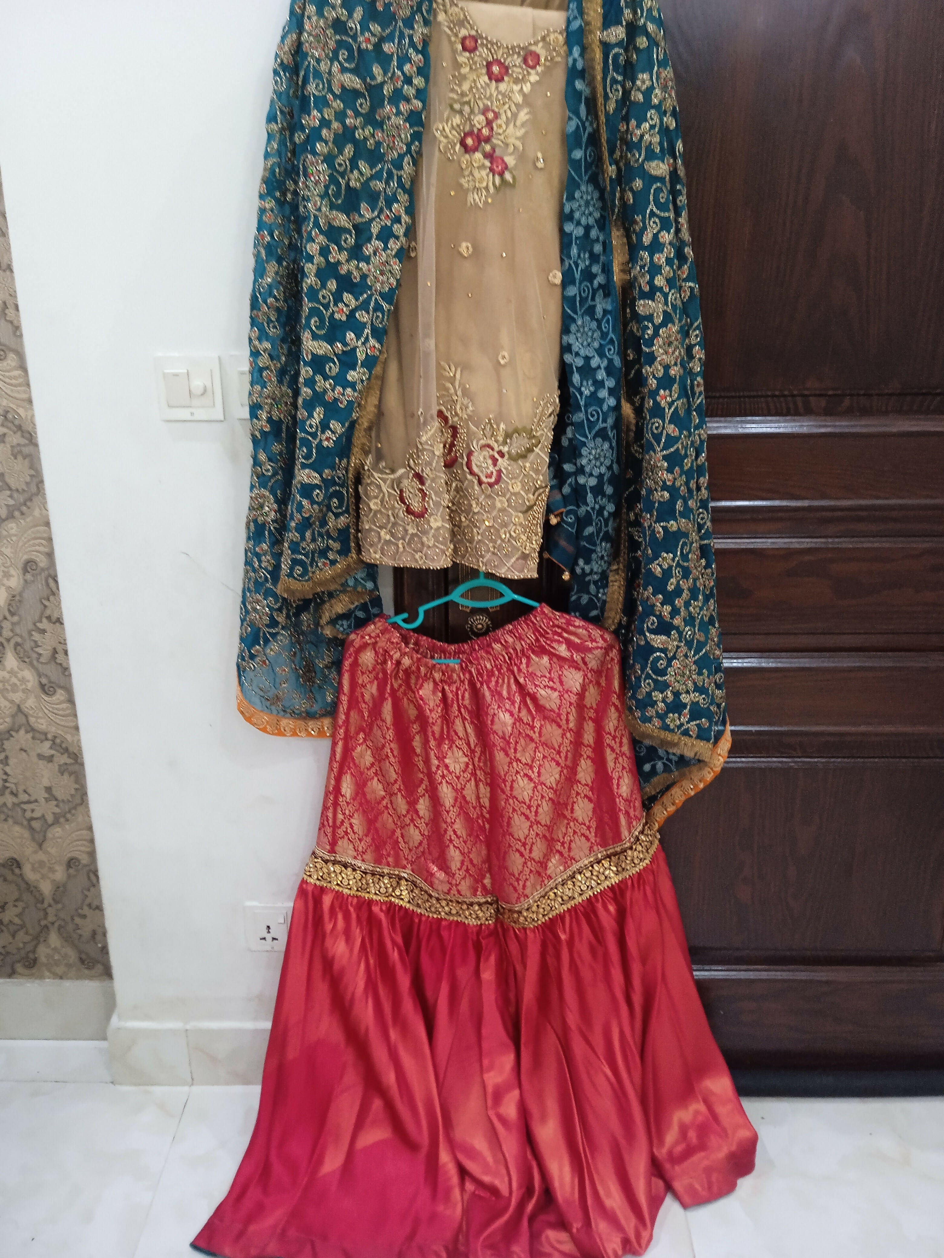 Gharara Suit | Women Locally Made Formals | Large | Worn Once