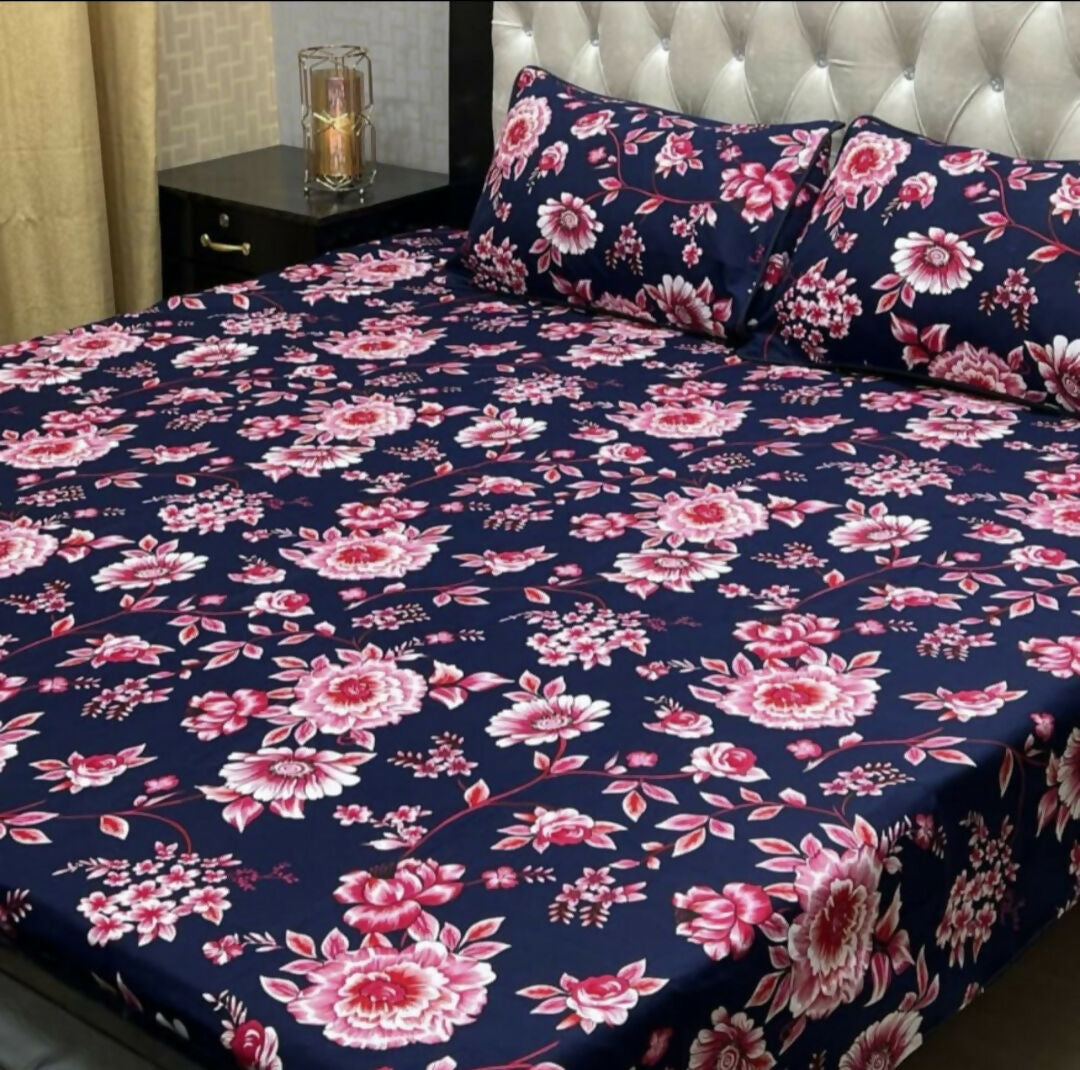 Cotton Double Bedsheets | For Your Home | Home & Decor | Size: 89/92 | Brand New