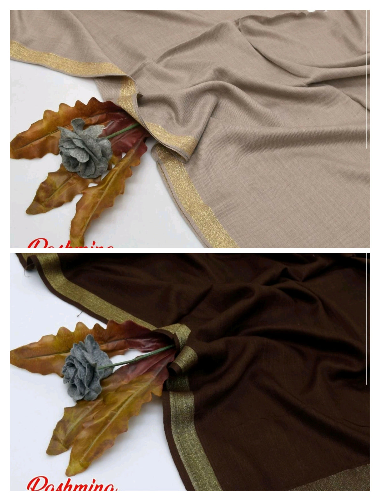Pack of 2 shawls | Pashmina Wool shawl | Women Accessories | Brand New